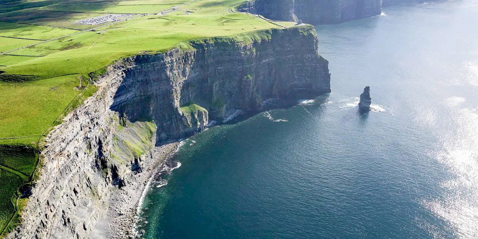 Galway Bay views on the Cliffs of Moher and Galway day tour from Dublin